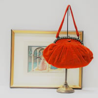 Bag｜1960年代 ベルベット素材のvintage bag（60'S vintage France）