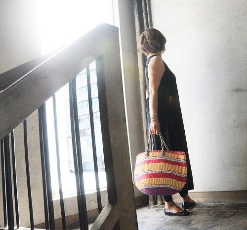 1回着用美品◾️FENNELワンピース【M】ジャージ素材？黒　ロングワンピース ジャージ素材のロングワンピースBLACK（NEW) | Mirriam