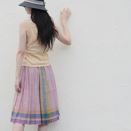 ☆26周年記念　第4弾　今だけ30％OFF ☆Wear｜ GIVENCHY  ピンクのギャザースカート（80's vintage GIVENCHY）
