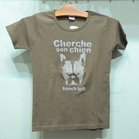 2000年代 プリントが可愛いフレンチブル TEE（NEW by FRANCE）
