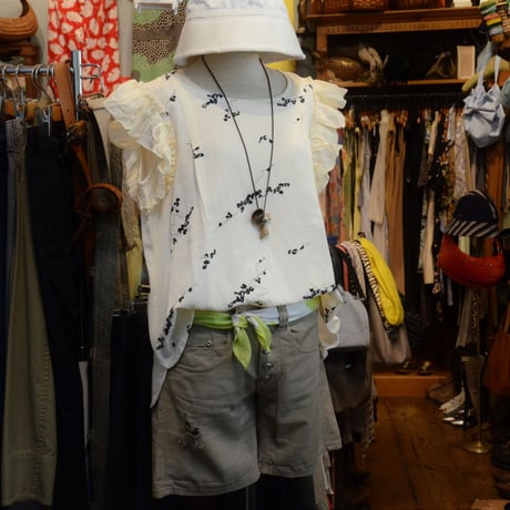 安い涼しくてかわいい♡3拍子揃ったインド綿の夏ブラウス（NEW)