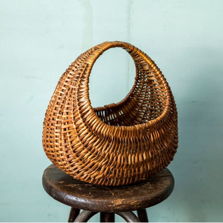 Panier｜04フランスアンティーク60年代  クロワッサン  パニエ S（60's vintage France)