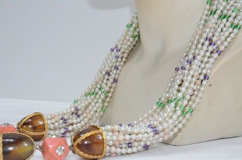 80s ビンテージ イタリア製 VALENTINO Garavani ネックレス 80s ビンテージ イタリア製 VALENTINO Garavani ネックレス