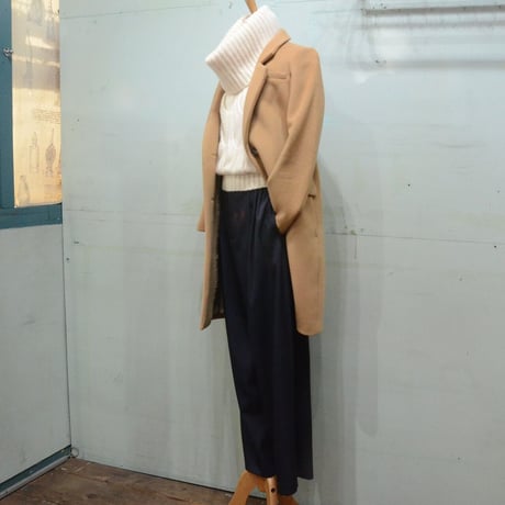 大人仕様、光沢感のあるセミワイドパンツ（NEW）