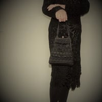 blackレースのワンピ（USED)