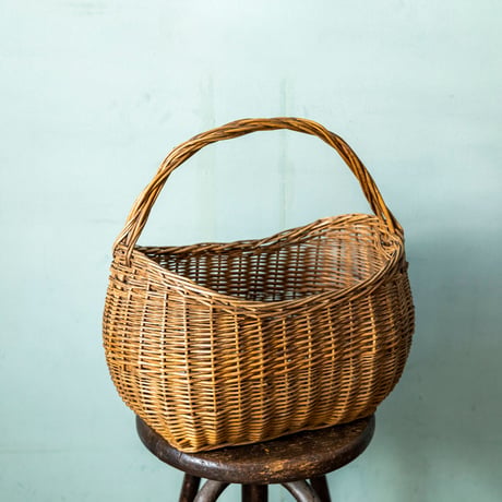 Panier｜02フランスアンティーク60年代 オーバルパニエ2（60's vintage France)