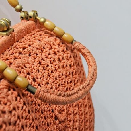 Bag｜1970年代 編み込みがかわいいvintage bag  (70's vintage ITALY）