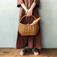 Panier｜02フランスアンティーク60年代 オーバルパニエ2（60's vintage France)