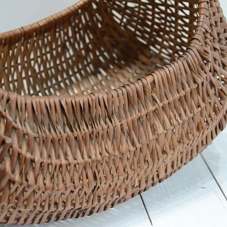 Panier｜06フランスアンティーク60年代 クロワッサン  パニエ L（60's vintage France)