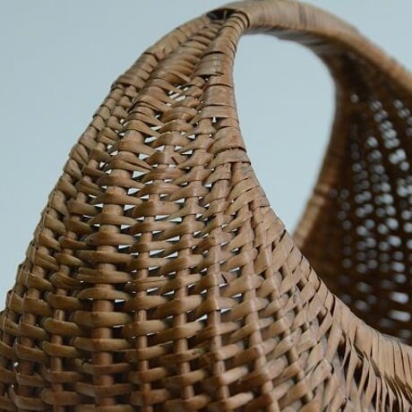 Panier｜05フランスアンティーク60年代  クロワッサン  パニエ M（60's vintage France)