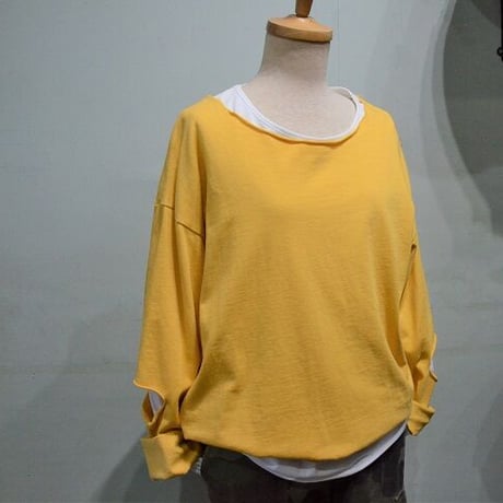重ね着スウェットの2pset（NEW）Baby Pink