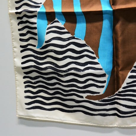 Scarf｜Courreges シルクスカーフ（60’s vintage France）