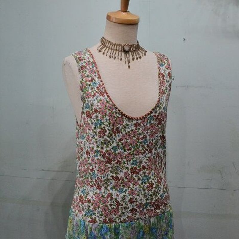 新品♡ルネデリワンピース　M 楽天市場】ルネデリ（カラーブルー）（レディースファッション
