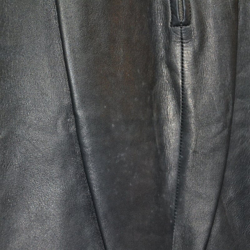 Wear｜1980年代 agnes b.ブラックレザースカート（80's vintage Fr