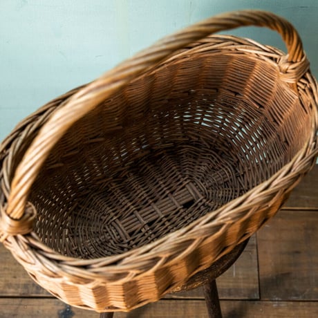 Panier｜03フランスアンティーク60年代 オーバルパニエ3（60's vintage France)