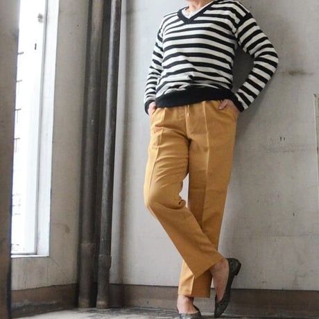 おすすめボトム！テーパードパンツ・マスタード（NEW）