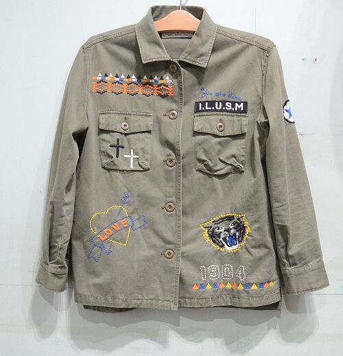 Wear｜MILITARY ミリタリーリメイクジャケット USA | Mirriam