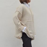 エクリュのゆったりニット(NEW）