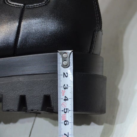 トレンド！ボリュームソールのロングブーツ 22.5～23cm （NEW)