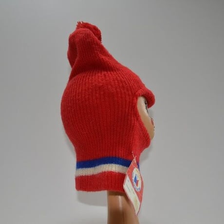 Pipolakiピポラキ  ビーニーknit caps 目だし帽(deadstock  by FRANCE 2000年前半 )
