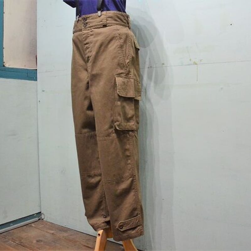 m47 後期 フランス軍タイプ M47 M-47 カーゴパンツ 復刻版 後期型 HBT