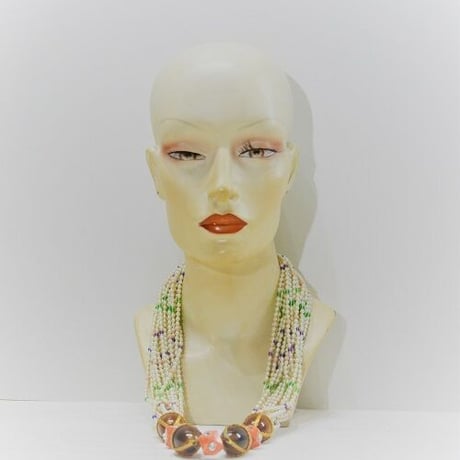 Accessories｜1980年代 VALENTINO GARAVANI（ヴァレンティノ ガラヴァーニ ）豪華な装飾 ネックレス（80's vintage ITALY）