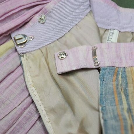 ☆26周年記念　第4弾　今だけ30％OFF ☆Wear｜ GIVENCHY  ピンクのギャザースカート（80's vintage GIVENCHY）