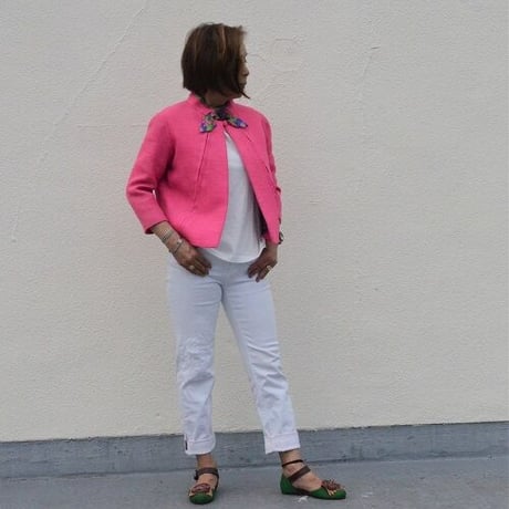 （希少です）Wear｜裏地がかわいいvintageジャケット（70's vintage France）