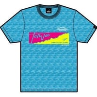 T-SSY007-HBL　TERVA×スカイホール豊田　コラボ「SKY」　クイックドライＴシャツ/ヘザーブルー