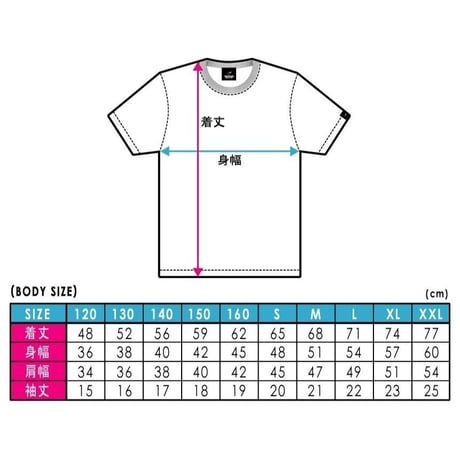 T-SKY001-BK　TERVA　スカイ　クイックドライＴシャツ/ブラック（ブルー×ホワイト）