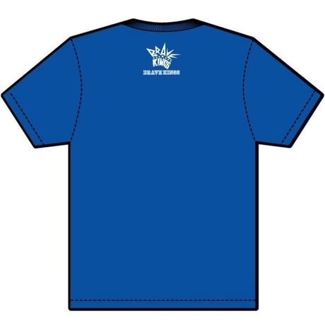 T-TBC002Jr-BLU　 TERVA×BRAVE KINGS　コラボ　クイックドライＴシャツ/ロイヤルブルー