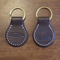 LTH-SKH001 -OLV 　TERVA×スカイホール豊田　コラボ　レザーキーホルダー/オリーブ