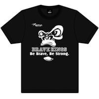 T-TBC003-BLK　 TERVA×BRAVE KINGS　コラボ　クイックドライＴシャツ/ブラック