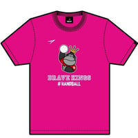 T-TBC002Jr-SPK　 TERVA×BR AVE KINGS　コラボ　クイックドライＴシャツ/ショッキングピンク