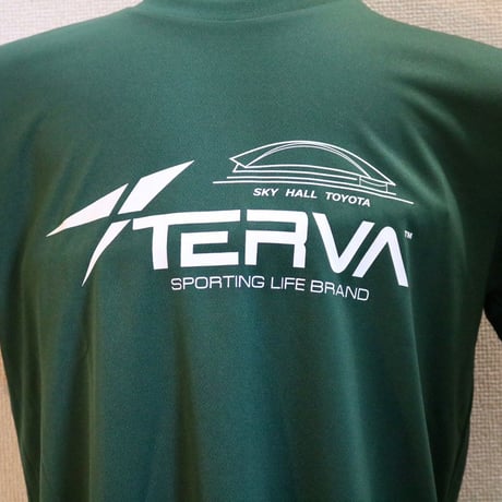 T-SHT001-IGN　TERVA×スカイホール豊田　コラボ　クイックドライＴシャツ/アイビーグリーン