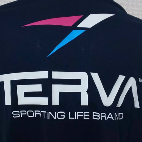 T-BCL001-NV　TERVA　メモリアル　クイックドライＴシャツ/ネイビー