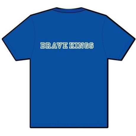 T-TBC001-RBL　 TERVA×BRAVE KINGS　コラボ　クイックドライＴシャツ/ロイヤルブルー