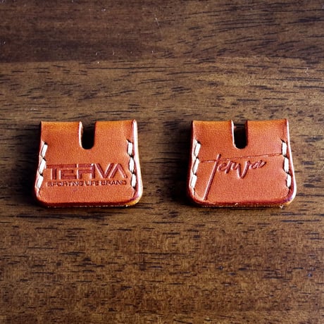 LTH-KYC001 -RBR 　TERVA　レザーキーキャップ（2個セット）/ラディッシュブラウン