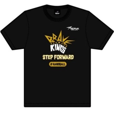 T-TBC001-BK　 TERVA×BRAVE KINGS　コラボ　クイックドライＴシャツ/ブラック