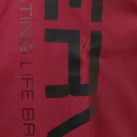 T-QDT224-BG　 TERVA　定番クイックドライＴシャツ/バーガンディー（ブラック）