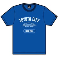 T-TCS001-RBL　TERVA×スカイホール豊田　コラボ「TOYOTA CITY」　クイックドライＴシャツ/ロイヤルブルー