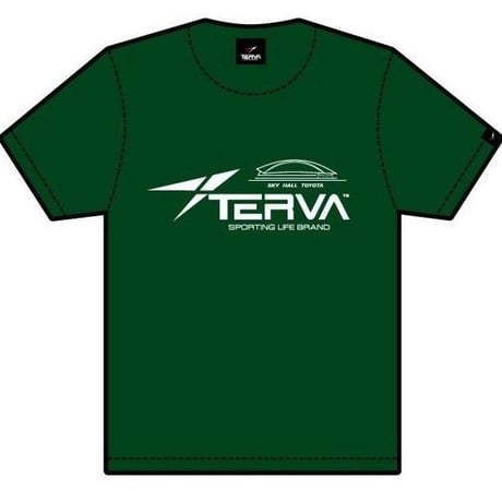 T-SHT001-IGN　TERVA×スカイホール豊田　コラボ　クイックドライＴシャツ/アイビーグリーン