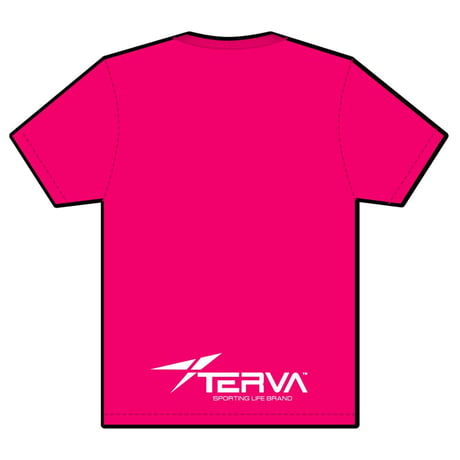 T-TCS001-SPK　TERVA×スカイホール豊田　コラボ「TOYOTA CITY」　クイックドライＴシャツ/ショッキングピンク