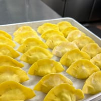 色々きのこと高知県産四万十ポークの餃子