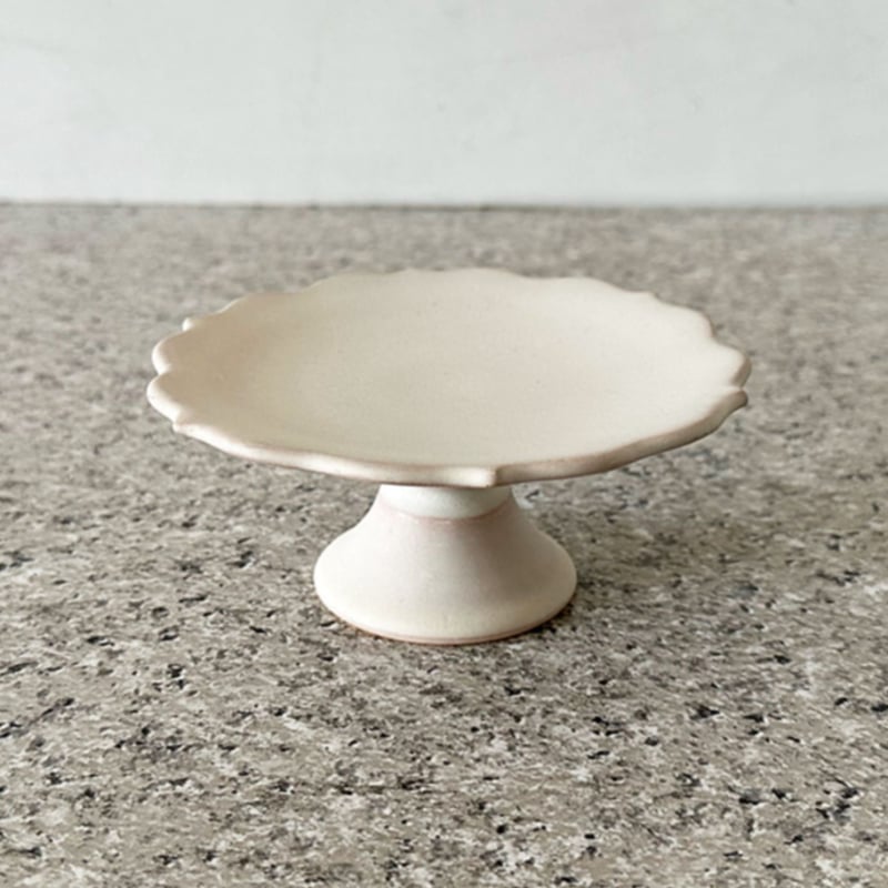 凛花コンポートS ホワイト | 天龍窯 オンラインストア