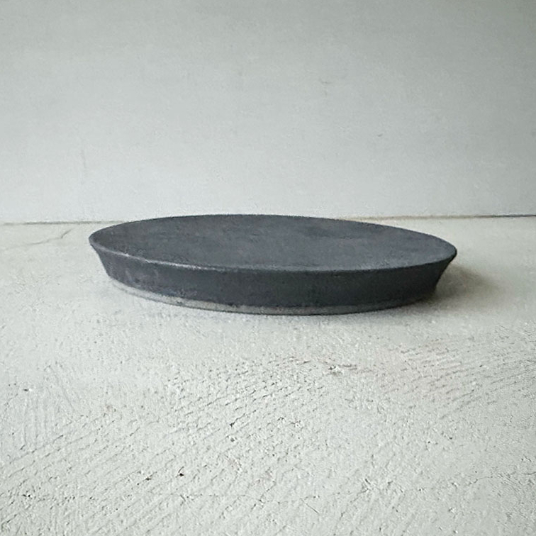 リバーシブルプレート SUMIブラック | 天龍窯 オンラインストア