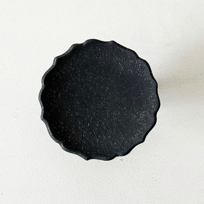 凜花コンポートSS SUMIブラック | 天龍窯 オンラインストア