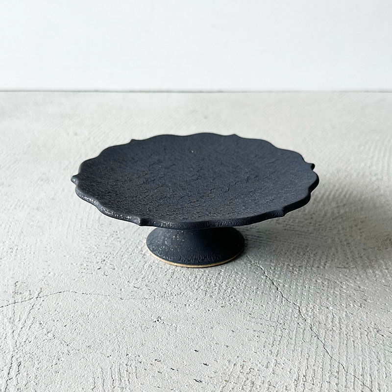 凛花コンポートS SUMIブラック | 天龍窯 オンラインストア