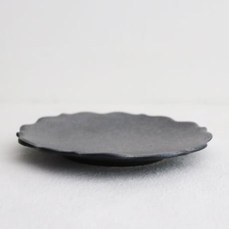 凛花皿5寸　シルバー