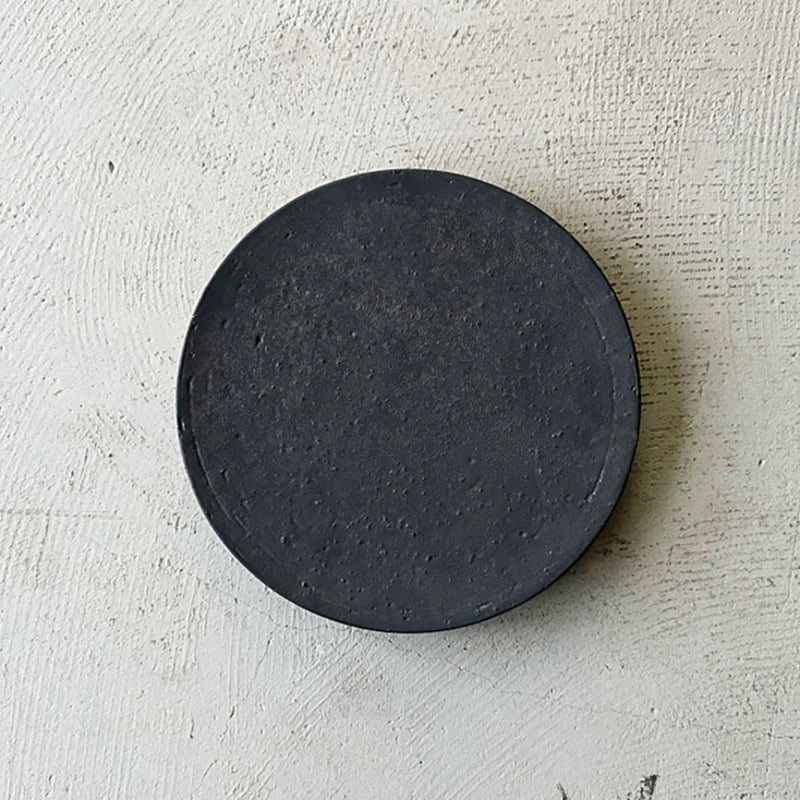 リバーシブルプレート SUMIブラック | 天龍窯 オンラインストア